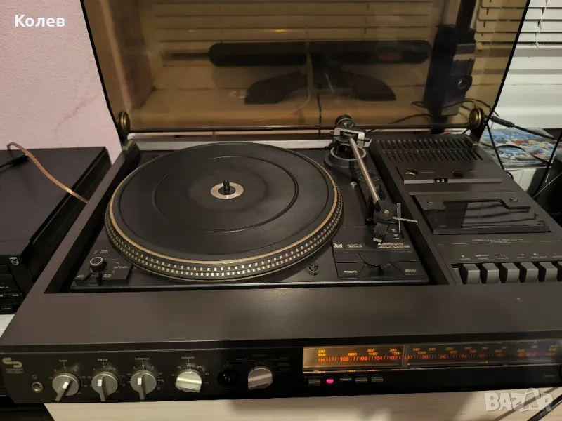 Грамофон Dual 1254 ,част от Schneider TS 1503, снимка 1