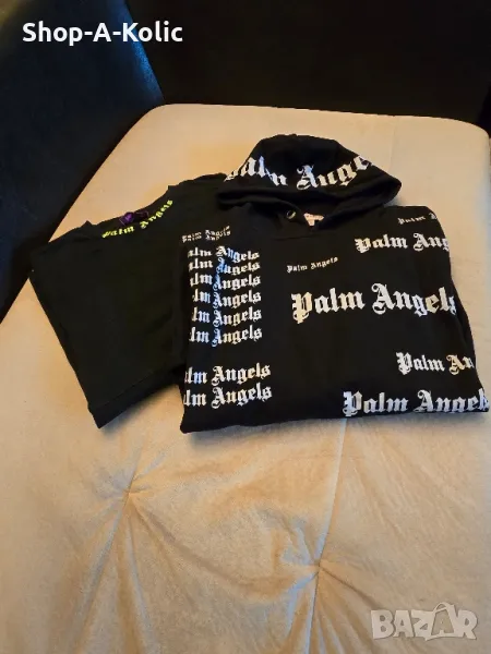 Original Grailed Palm Angels Ultra Logo-Print Over Hoodie, снимка 1