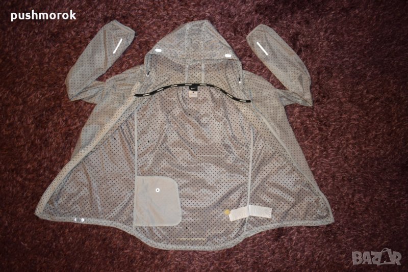 NIKE Men’s Running Nylon Cyclone Vapor Sports Hooded Jacket Sz L, снимка 1