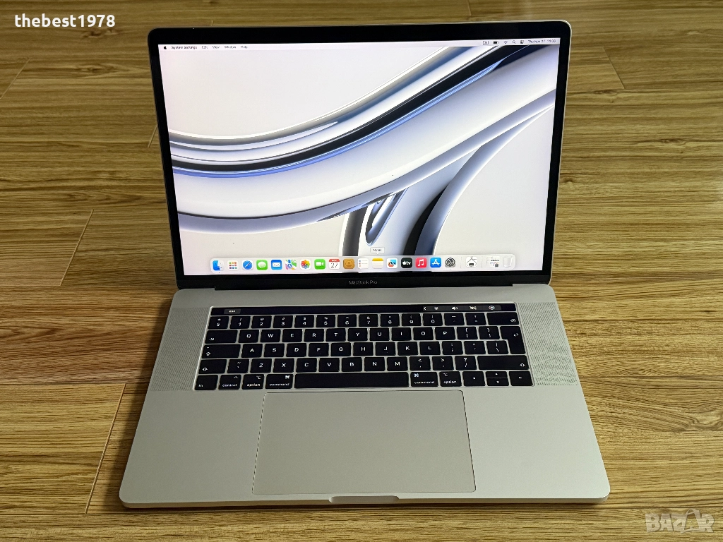 MacBook Pro 15 2019`Core i9-9880H/16GB RAM/512GB SSD/AMD Pro 560X/Бат 8ч, снимка 1