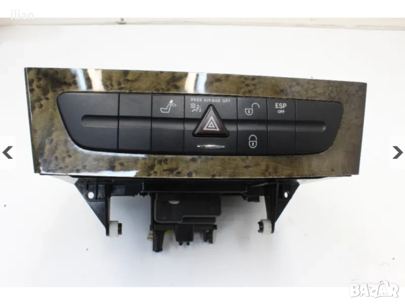 Панел с бутони Mercedes W211 A2116800552 E320 E500, снимка 1