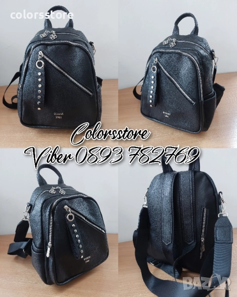 Черна раница Guess/SG32e, снимка 1