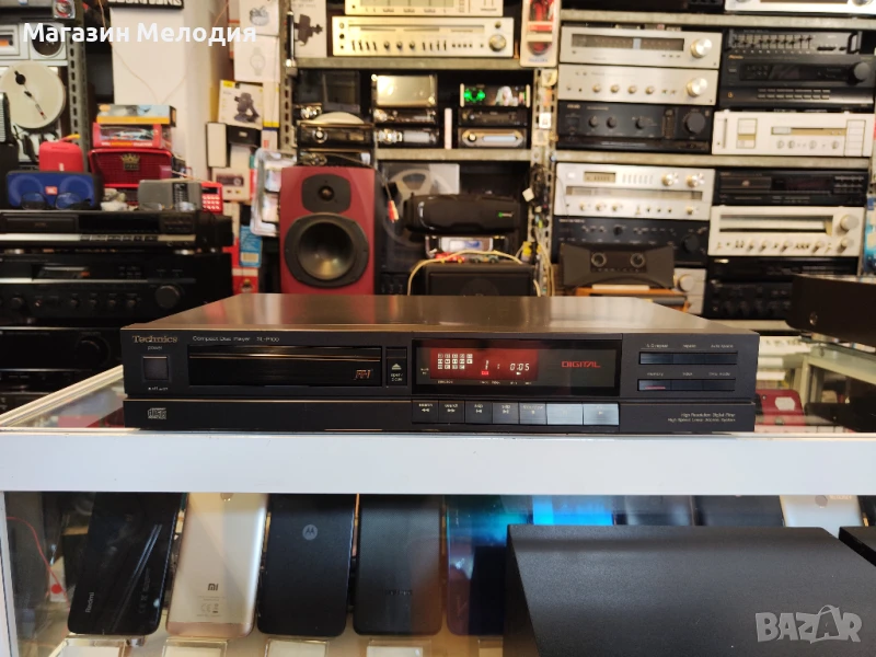 CD Player Technics SL-P100 В отлично техническо и визуално състояние., снимка 1