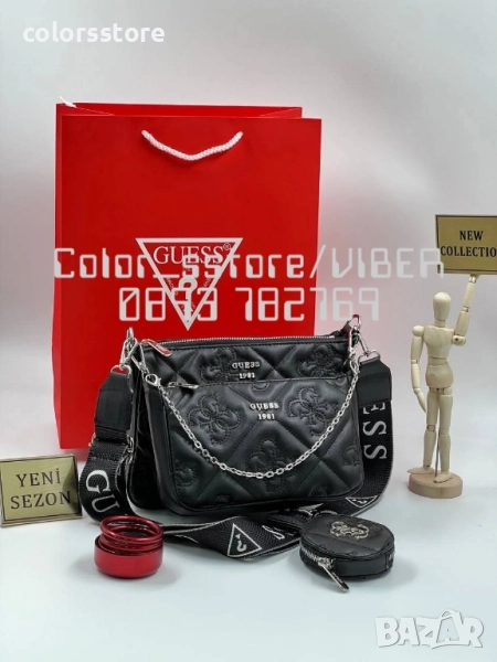 Черна чанта Guess/SG139x, снимка 1
