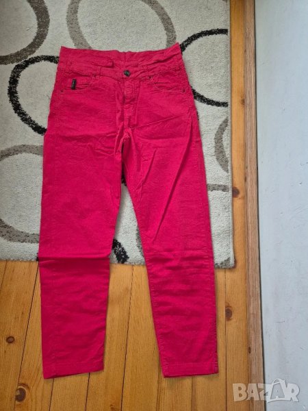 червен летен панталон Паус, снимка 1