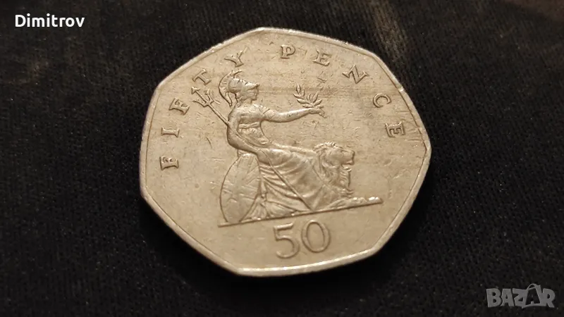 50 пенса (Великобритания, 2003), снимка 1