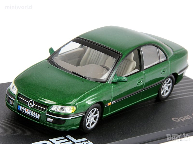 OPEL OMEGA B1 MV6 1994 - мащаб 1:43 на DeAgostini моделът е нов в PVC дисплей-кейс, снимка 1