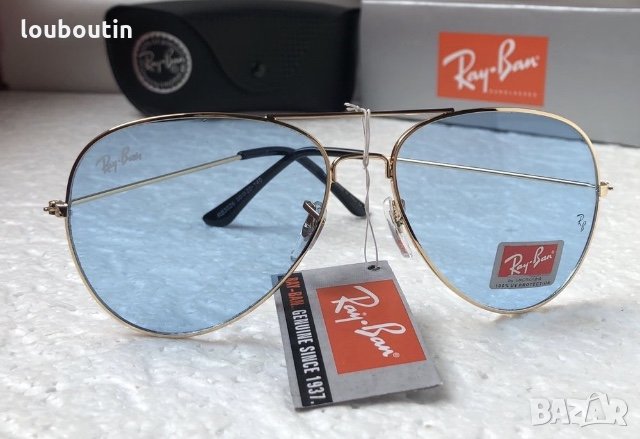 Ray-Ban RB 3026  прозрачни слънчеви очила Рей-Бан авиатор, снимка 1