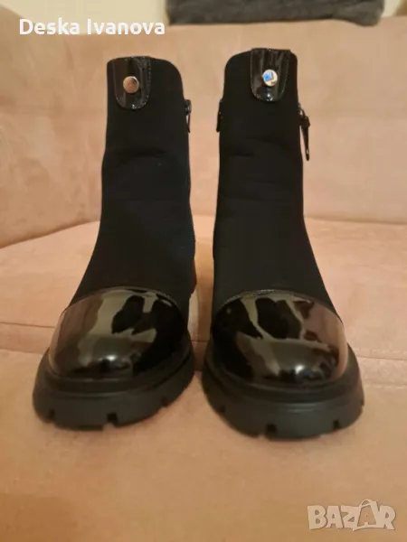 Черни дамски боти, снимка 1