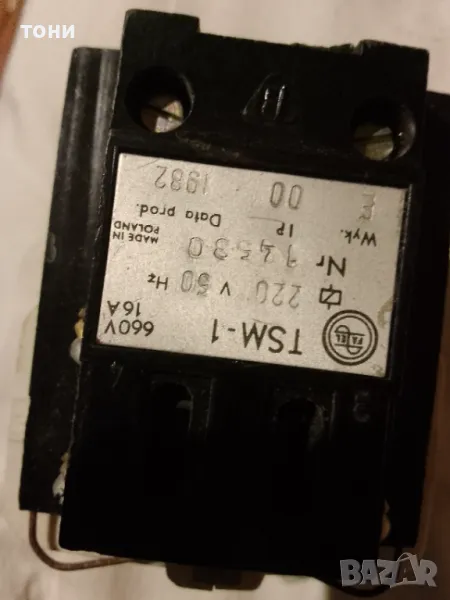 Полски контактор TSM 1, снимка 1