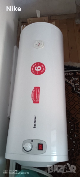 Бойлер techniker 80л. 2,5кв хоризонтален, снимка 1