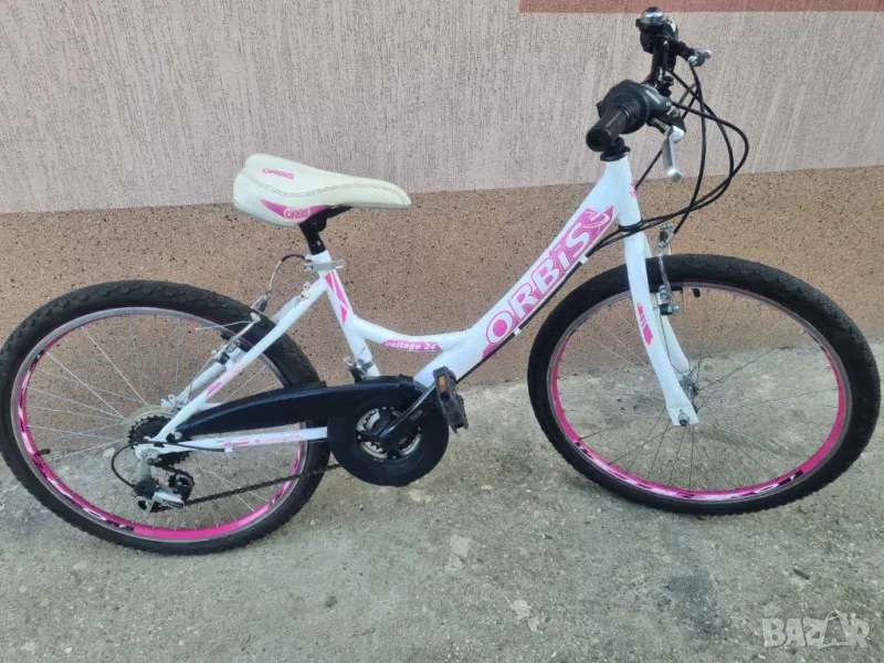 Детски велосипед за момиче 24 цола с 18 скорости, снимка 1