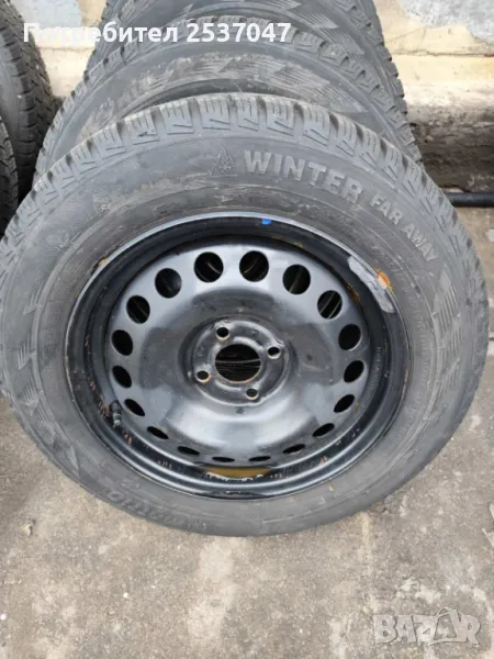 4бр гуми с джанти 185/65/15, снимка 1