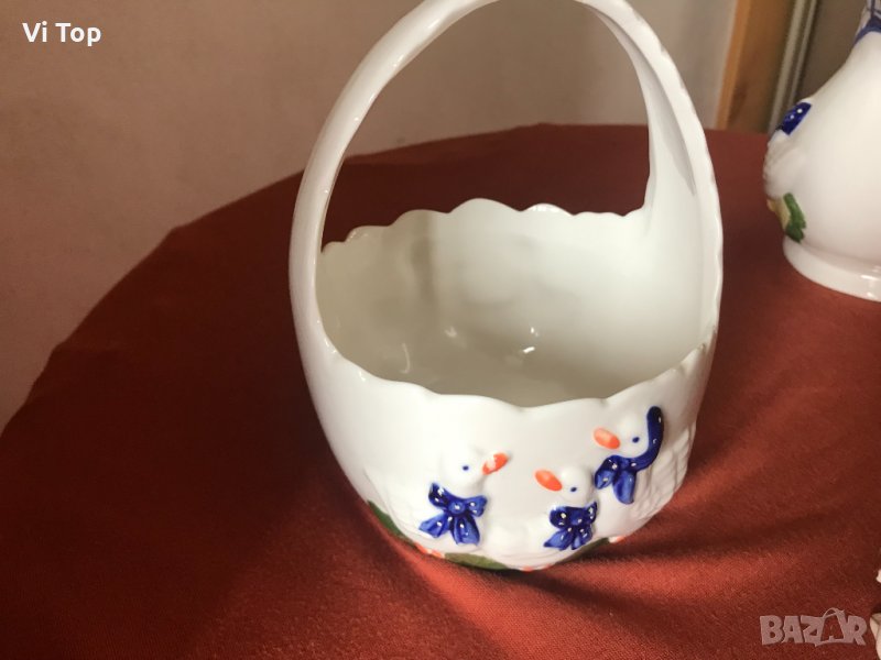 Фигури  за Великден,патета ,зайчета подноси, снимка 1