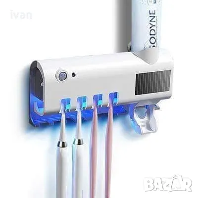 намаление, автоматичен диспенсър за паста за зъби и ултравиолетов стеризатор, снимка 1