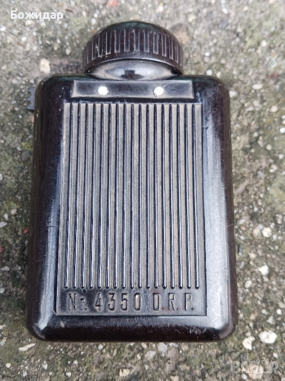 Немско Военно Фенерче. ZAILER.4350.D.R.P., снимка 1