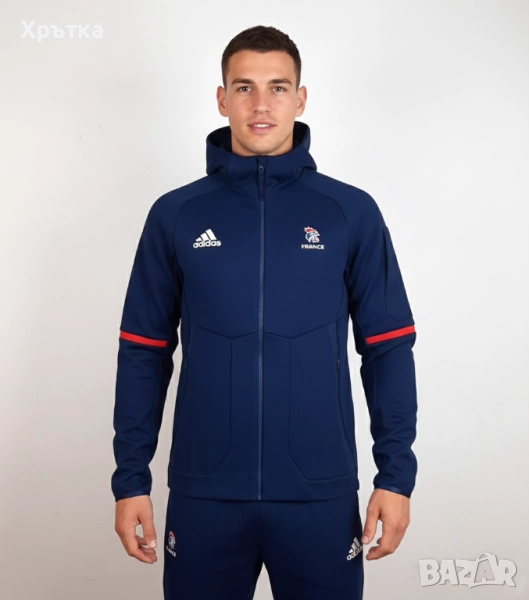 Adidas Z.N.E. France - Оригинално мъжко горнище размер M, снимка 1