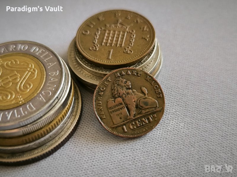 Монета - Белгия - 1 цент | 1901г., снимка 1