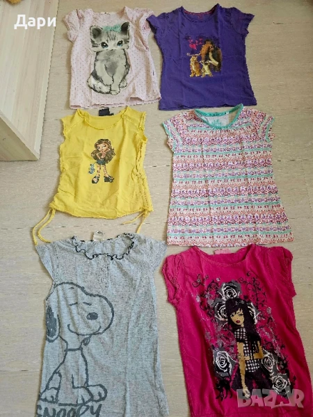 детски лот дрешки момиче 6,7г, снимка 1