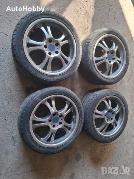 Джанти алуминиеви с борд 17цола Ауди Фолксваген Шкода Audi Vw Skoda, снимка 1