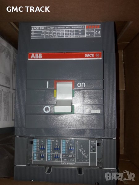 Автоматичен прекъсвач АВВ SACE S5L 400A 100kA, снимка 1
