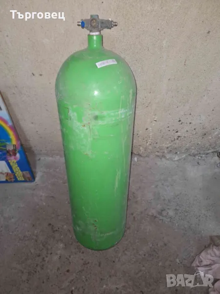 Метанова бутилка от Опел Зафира в комплект с евро електриески кран -клапан , снимка 1