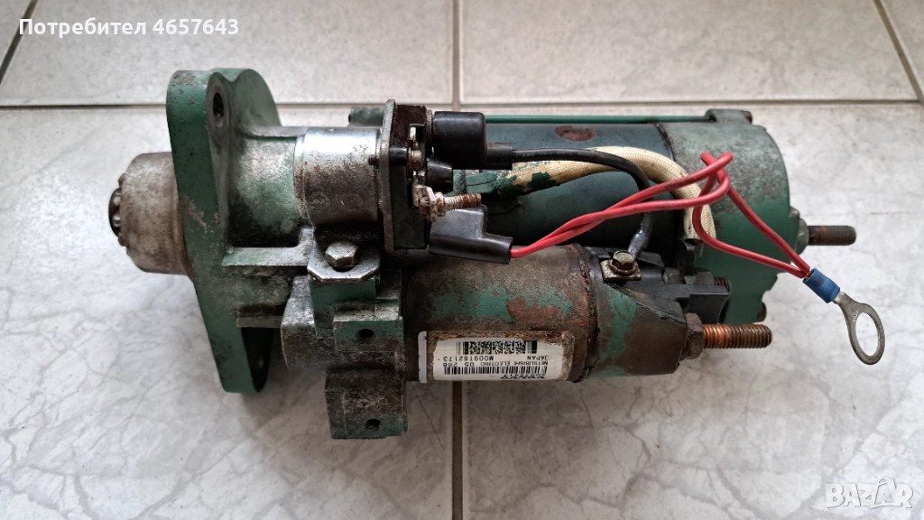 Стартер Mitsubishi M009T62173, снимка 1