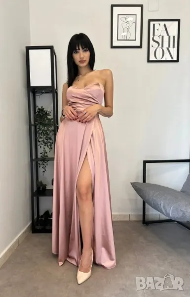 сатенени рокли , снимка 1