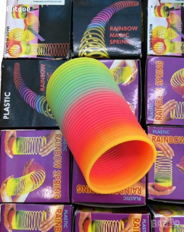 Магическа дъгова пружина за безкрайна игра, снимка 1