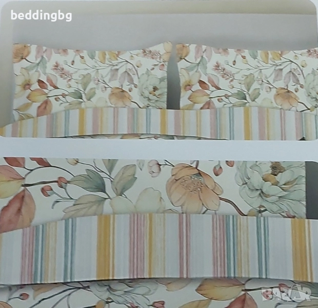 Спално Бельо Ранфорс с два отделни плика , снимка 1