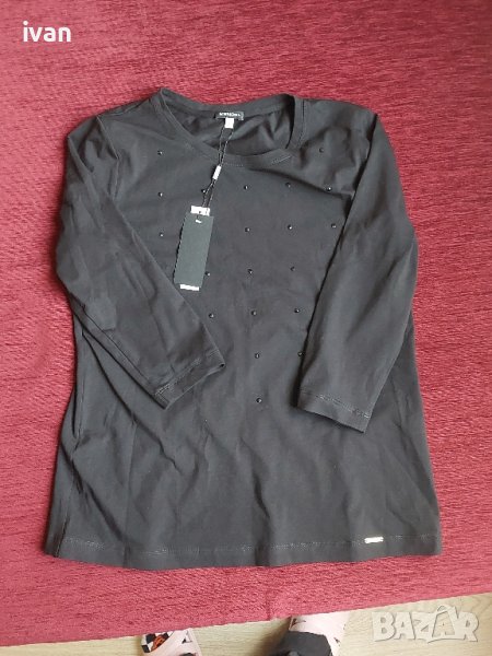 Черна блуза Kensol, снимка 1