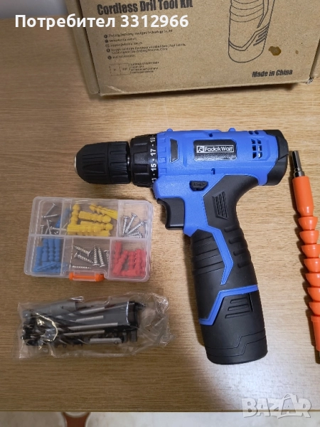 Чисто нова бормашина с батерия FADAKWALT 12V, снимка 1