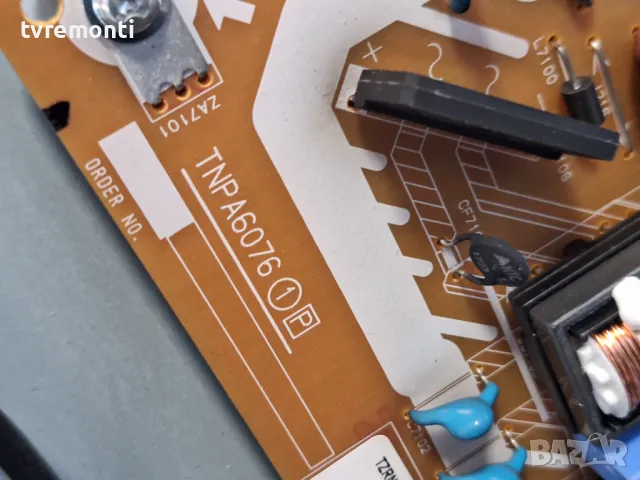 POWER SUPPLY TNPA6076 1 P от Panasonic TX-32ESW504 32inc DISPLAY TXFZL11KECH, снимка 2 - Части и Платки - 47757022