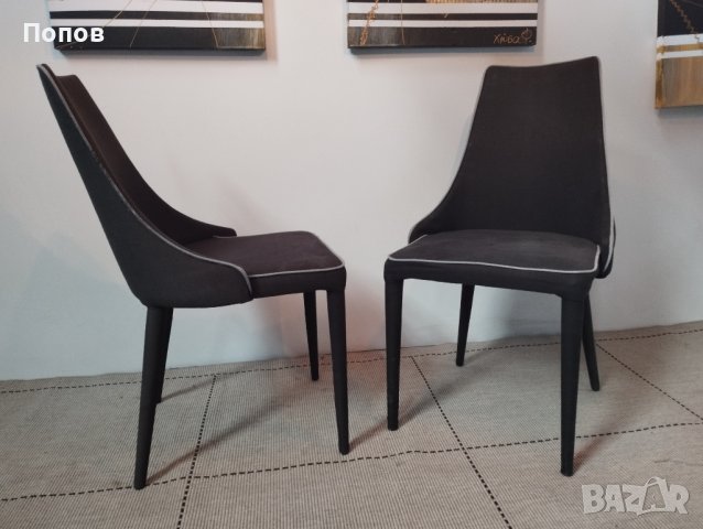 Двойка италиански столове Clara от Bontempi , снимка 4 - Столове - 44129227