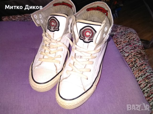 Converse All Star естествена кожа маратонки №37,5 стелка 24см унисекс