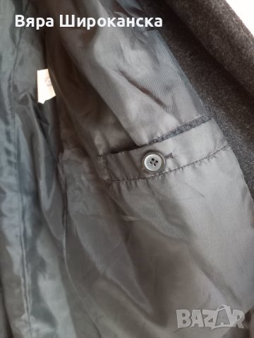 Черно ¾ палто. Размер: L, ХL., снимка 5 - Палта, манта - 40524758