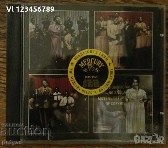 СД - The Mercury Blues'N'Rhythm Story, снимка 1 - CD дискове - 27697825