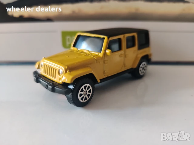Метална количка Maisto Jeep Wrangler Unlimited