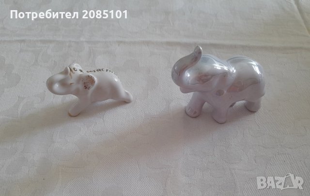 Сувенир порцеланови слончета, снимка 1 - Декорация за дома - 43899849