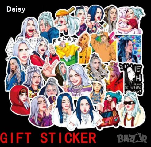 Шапка Billie Eilish / Били Айлиш, снимка 14 - Шапки - 26319902