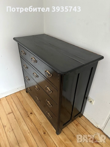 Скрин Шкаф Античен дъбов масивен , снимка 4 - Скринове - 53144507