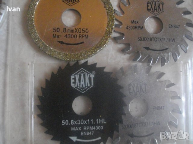 Диск ф50,8мм/ф110мм/ф180мм-Диамантина/За дърво-За Машини-Ел.Машина Рязане Плочки/Мини Ръчен Циркуляр, снимка 15 - Диамантени и режещи инструменти - 44051452