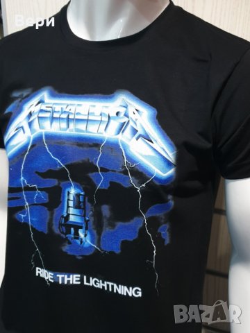 Нова мъжка тениска с дигитален печат на музикалната група METALLICA, снимка 12 - Тениски - 28344637