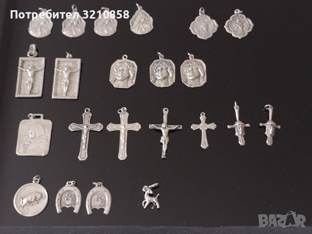 Сребърни медальони, плочки ,висулки , снимка 1