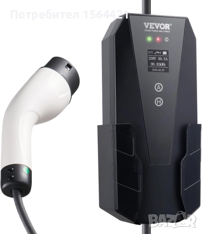 зарядно устройство за електромобил с LCD дисплей, 3.68 kW, станция, снимка 14 - Друга електроника - 52803171