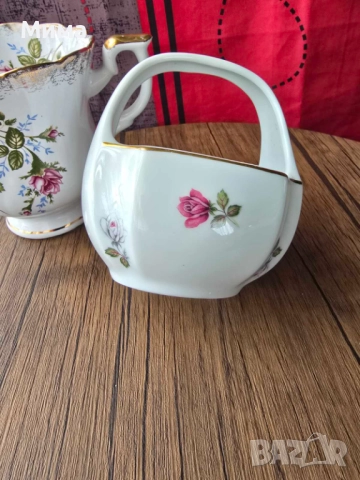 Порцеланова кошничка, снимка 2 - Декорация за дома - 52511909