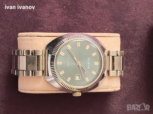 Часовник Слава , снимка 4 - Антикварни и старинни предмети - 49808105