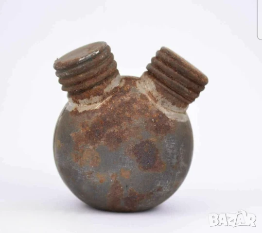 Стара военна масленица за пушка  масльонка за пушка, снимка 2 - Антикварни и старинни предмети - 51318331