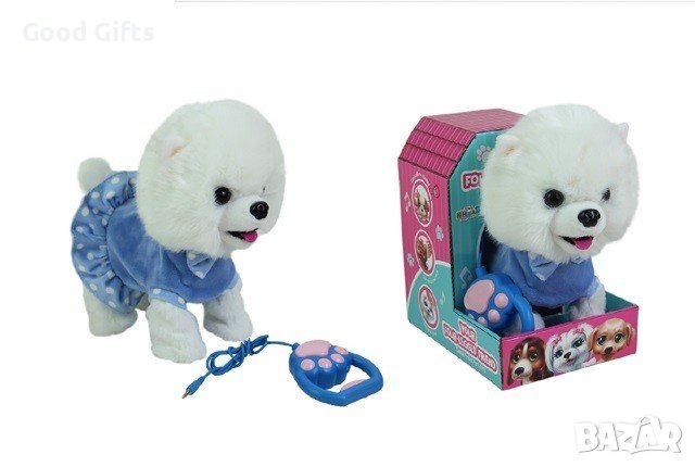 Интерактивно Ходещо и лаещо Куче Анабел с каишка