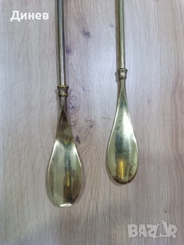 Винтидж Месингови Обувалки: Английско качество с Шведска история цената е за двете, снимка 5 - Антикварни и старинни предмети - 53438770